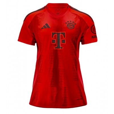 Ženski Nogometni dresi Bayern Munich Domači 2024-25 Kratek Rokav Ženski Nogometni dresi Bayern Munich Domači 2024-25 Kratek Rokav